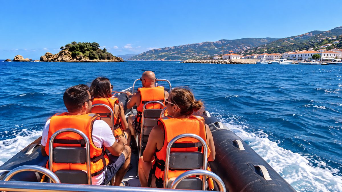 Sortie en bateau à Tigzirt